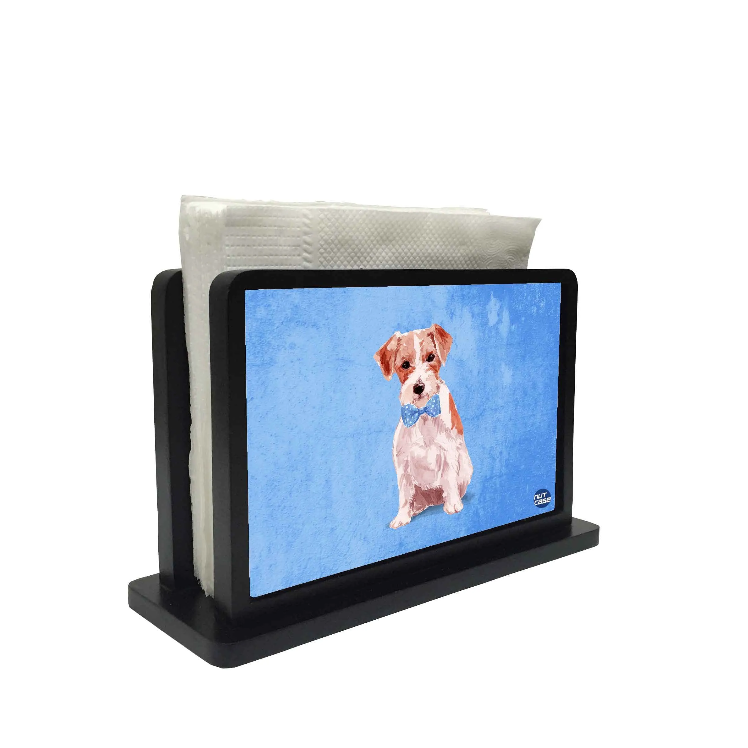 Tissue Holder Paper Napkin Stand - Sweet Doggy