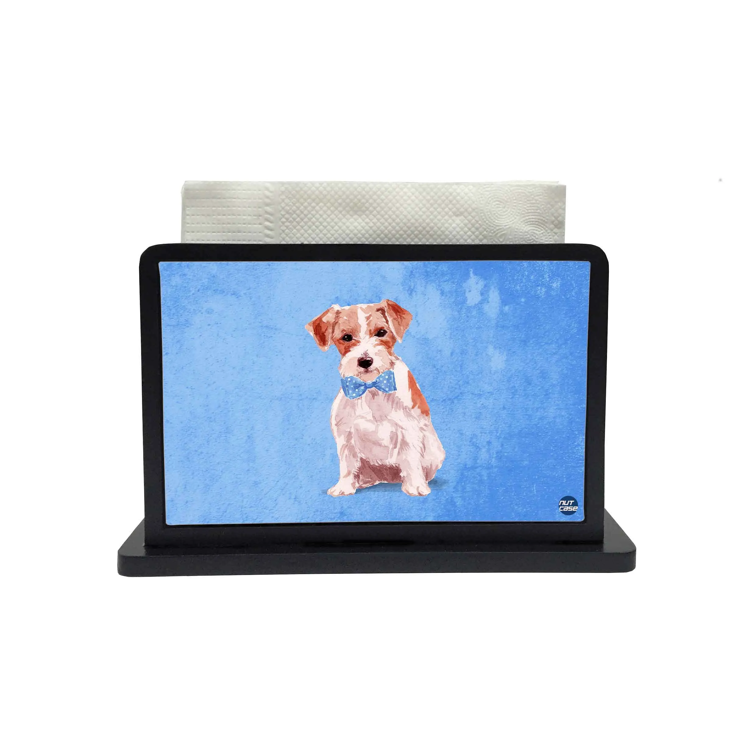 Tissue Holder Paper Napkin Stand - Sweet Doggy