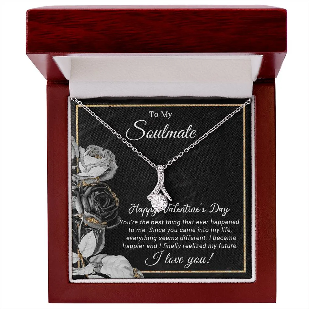 To My Soulmate - Valentine's Day Gift - Alluring Beauty Necklace