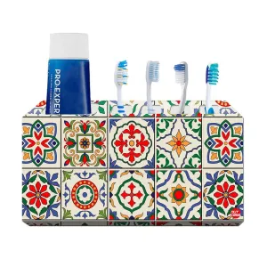 Toothbrush Holder Wall Mounted -Talavera Mexican Style