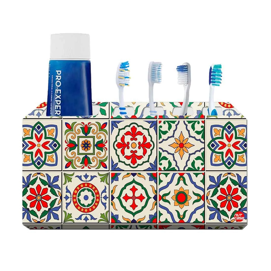 Toothbrush Holder Wall Mounted -Talavera Mexican Style