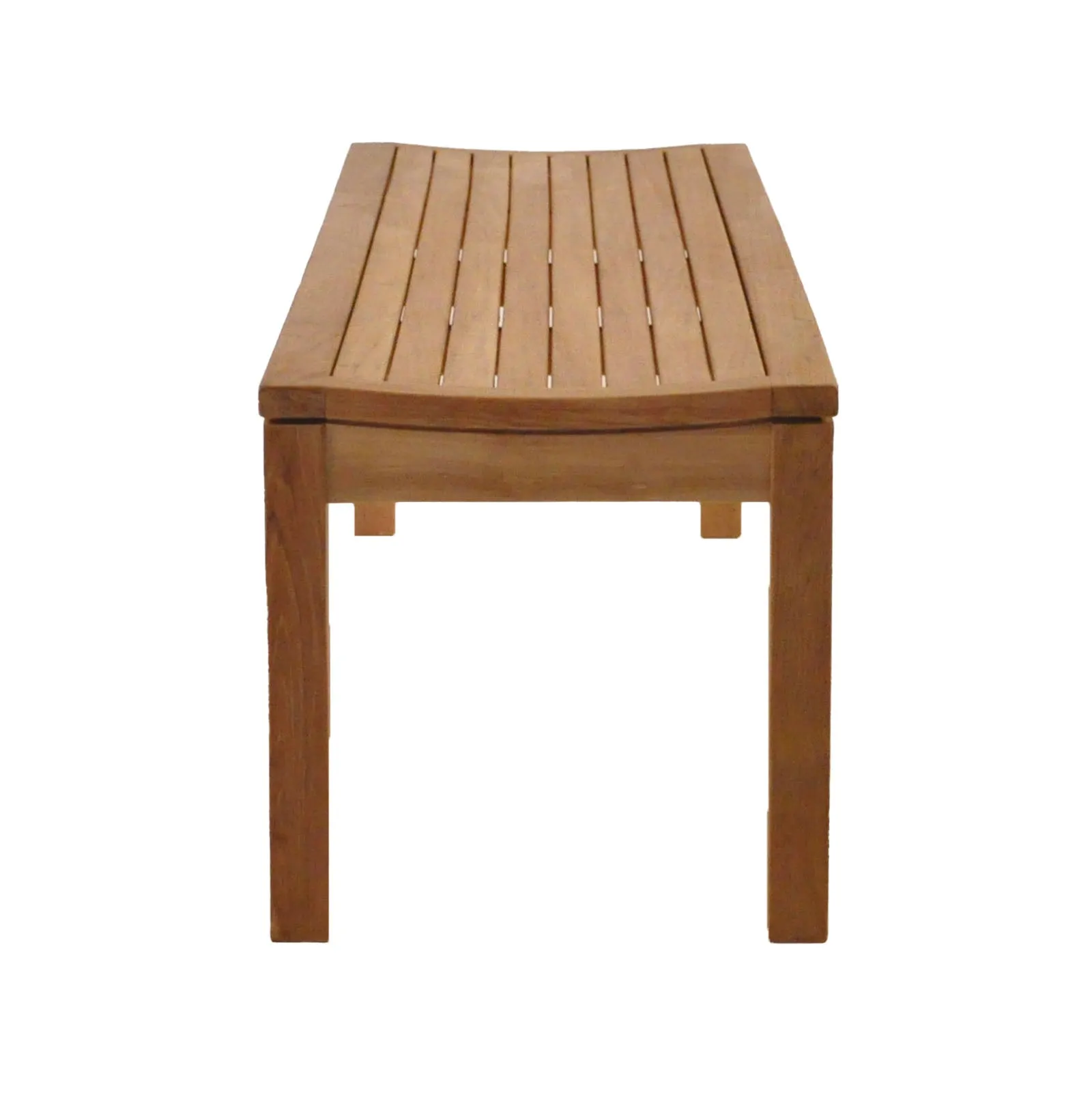 Toscana Outdoor Teak Backless Bench