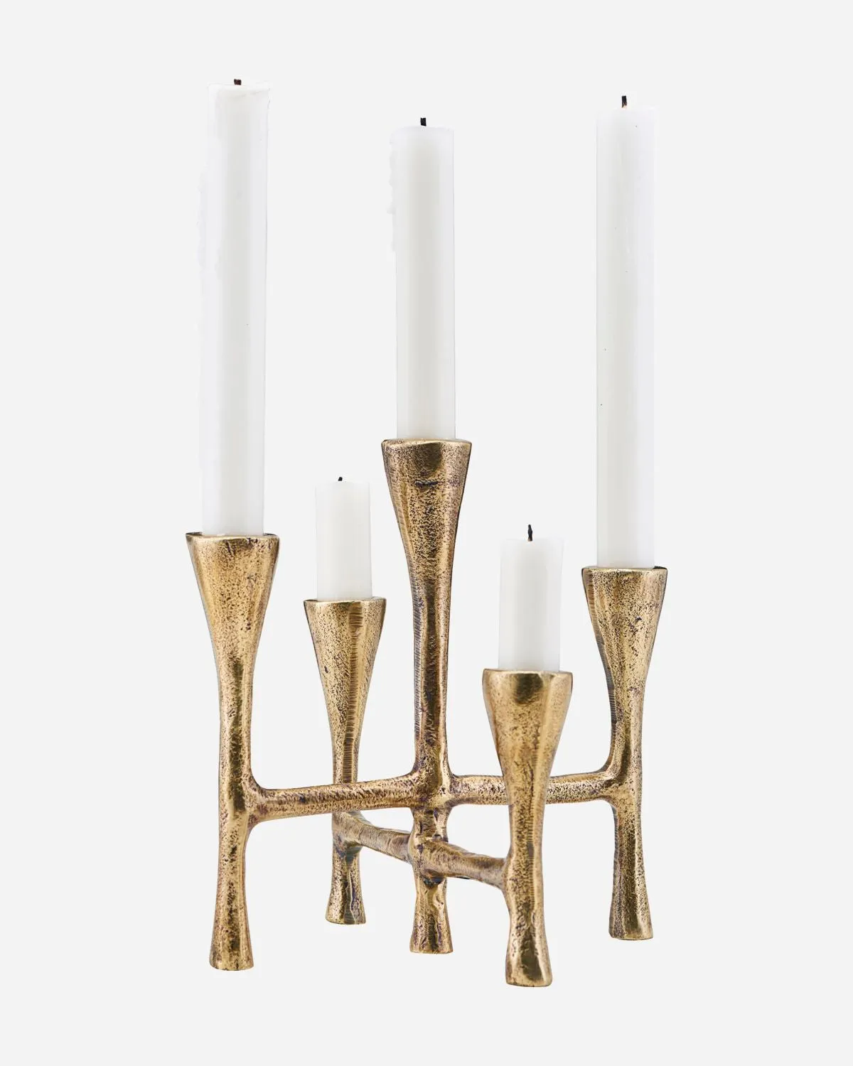 Tristy Brass Candle Stand