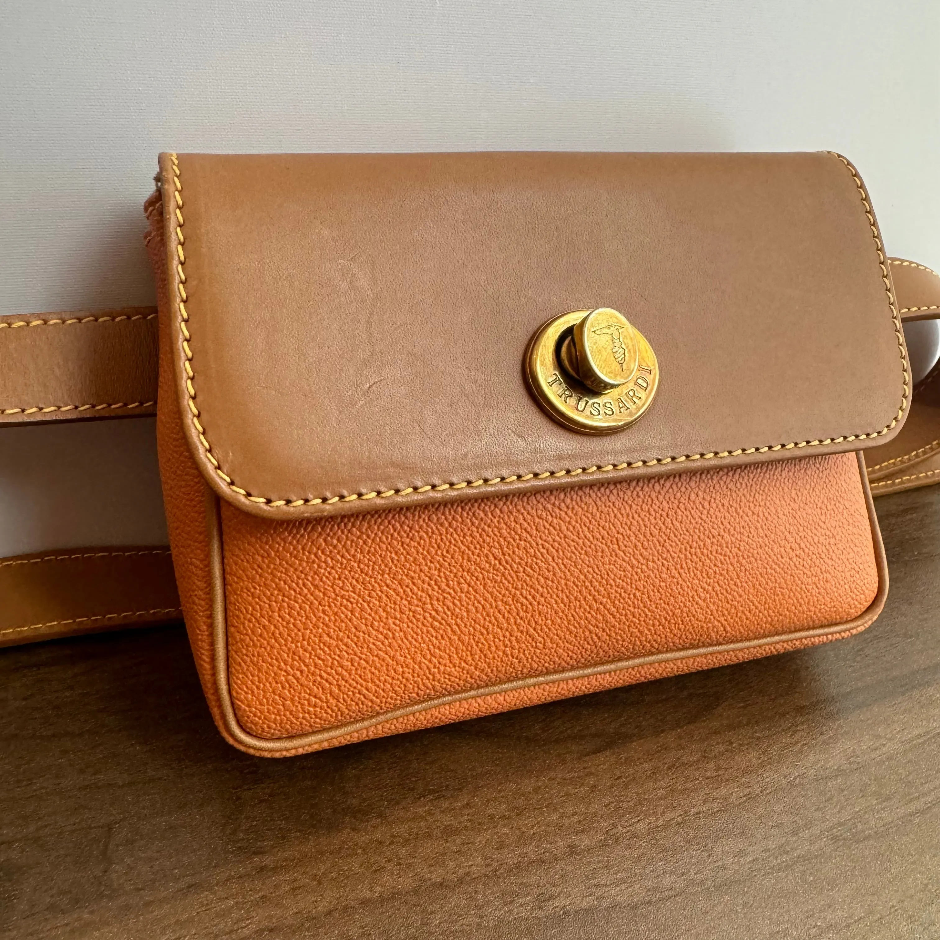 Trussardi Leather Belt Bag