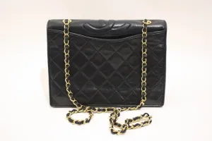 Vintage CHANEL Navy Flap Bag