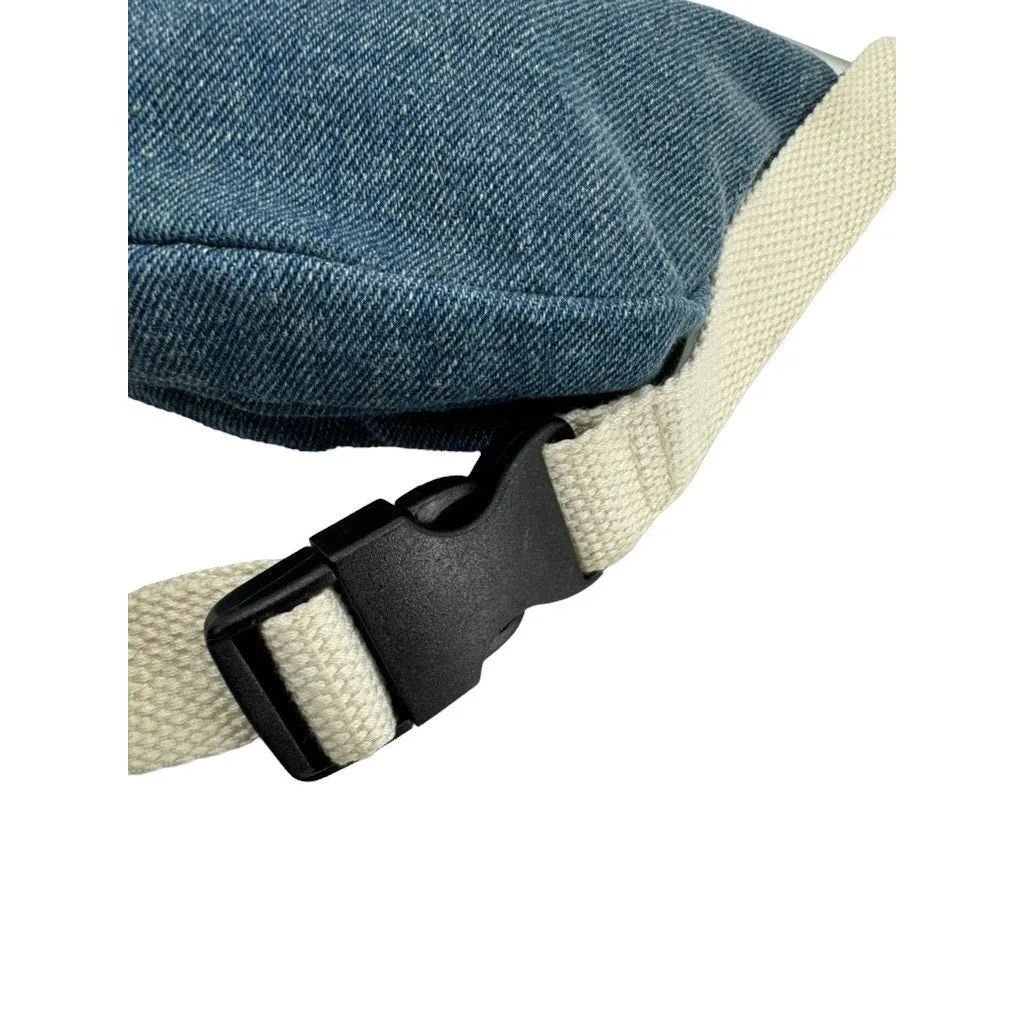 Vintage Denim Style Outdoor Waist Belt Bag