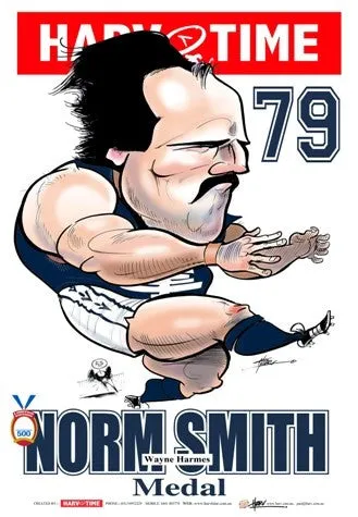 Wayne Harmes, 1979 Norm Smith Medal, Harv Time Poster