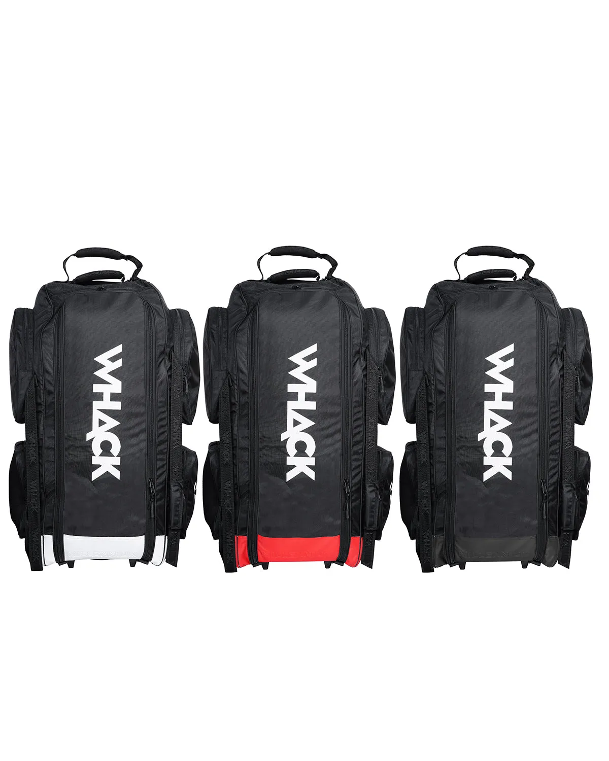 WHACK Millennium Stand Up Cricket Kit Bag - Wheelie - Large