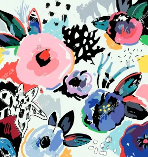 Wholesale - Custom Print Artistic Floral