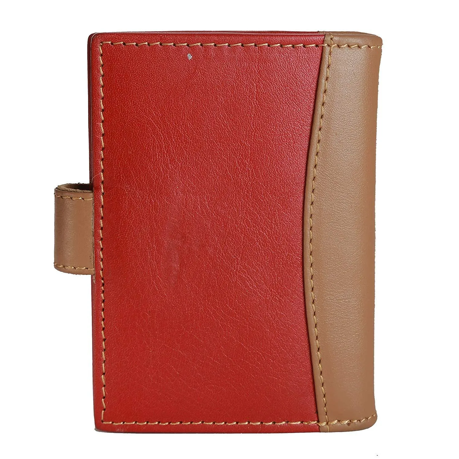 WildHorn Genuine Leather Red Credit Card Holder