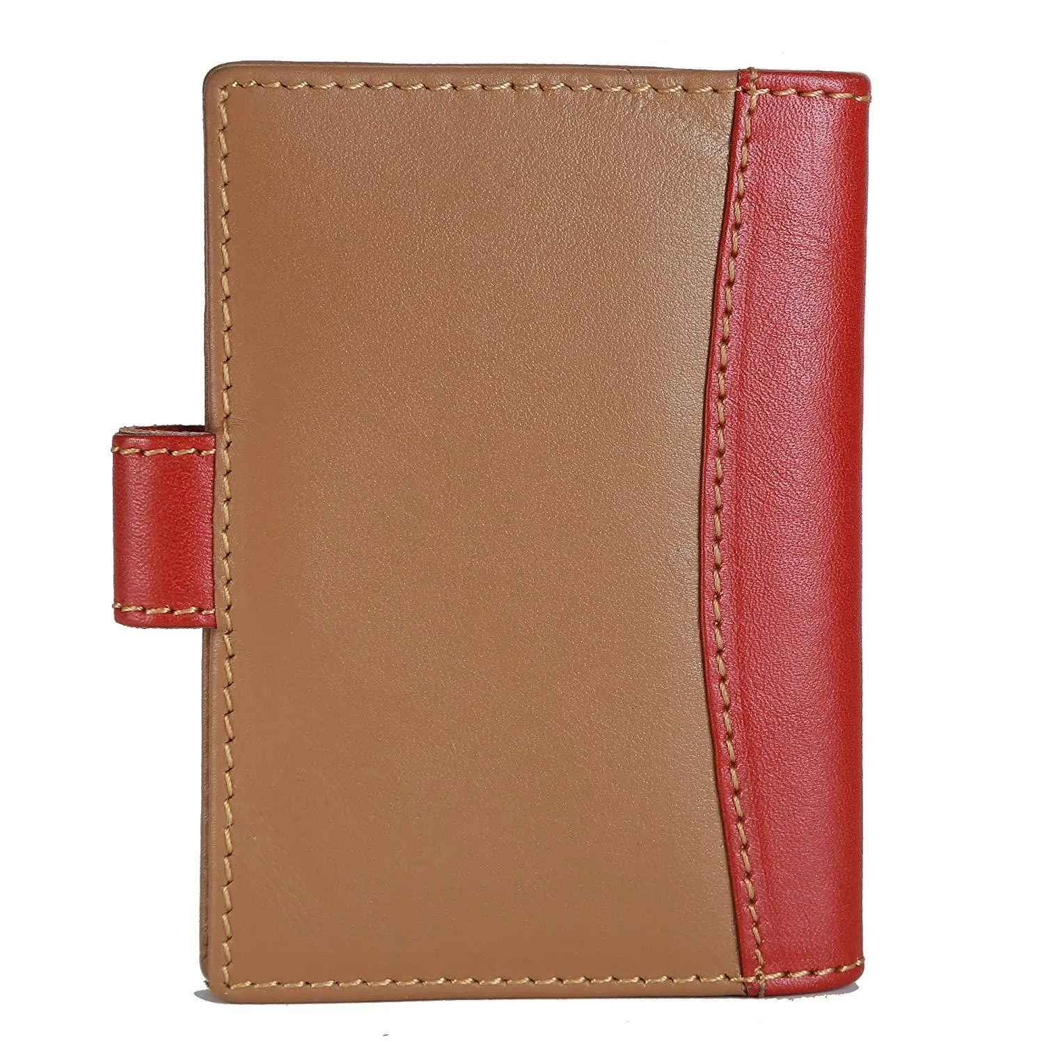 WildHorn Genuine Leather Tan Credit Card Holder