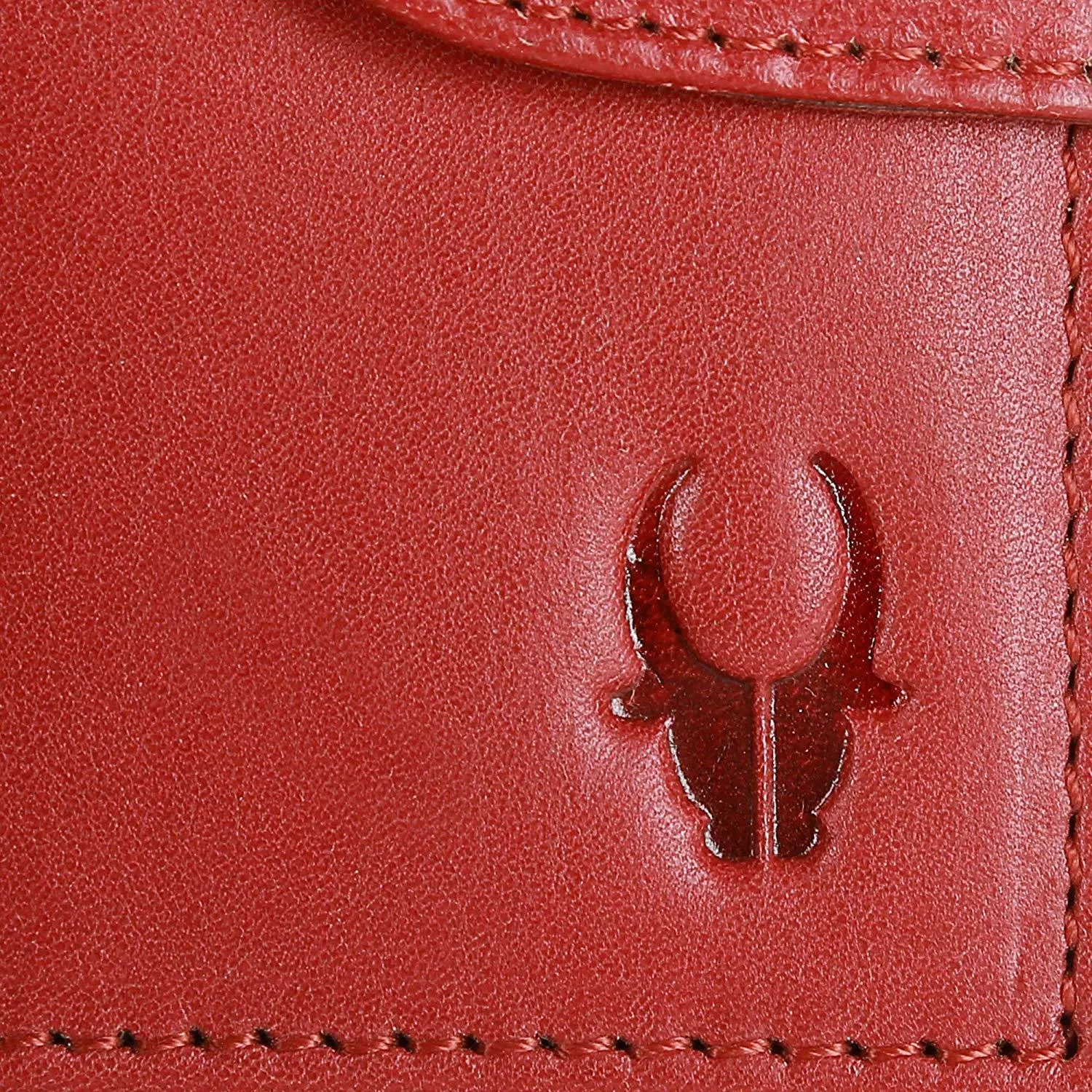 WildHorn Red Credit Card Holder