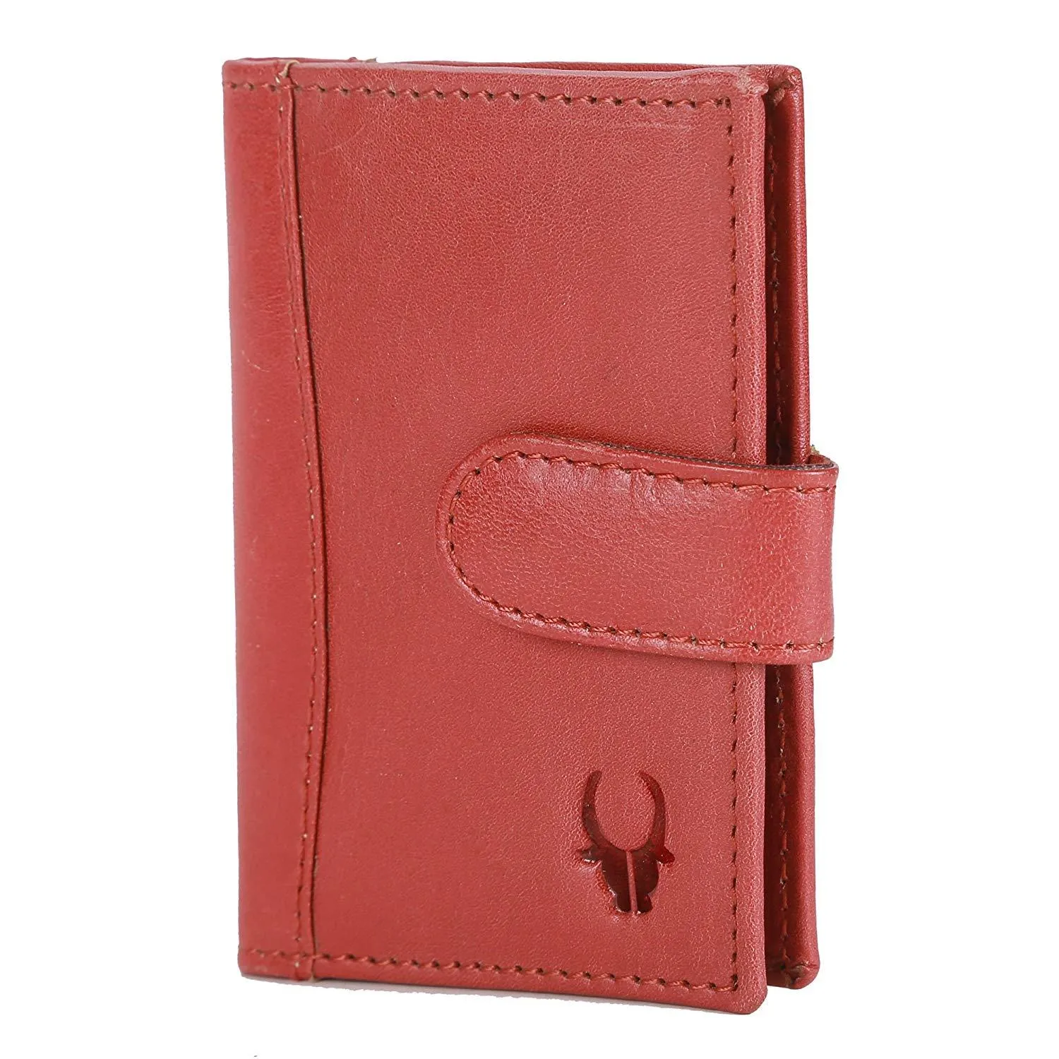 WildHorn Red Credit Card Holder