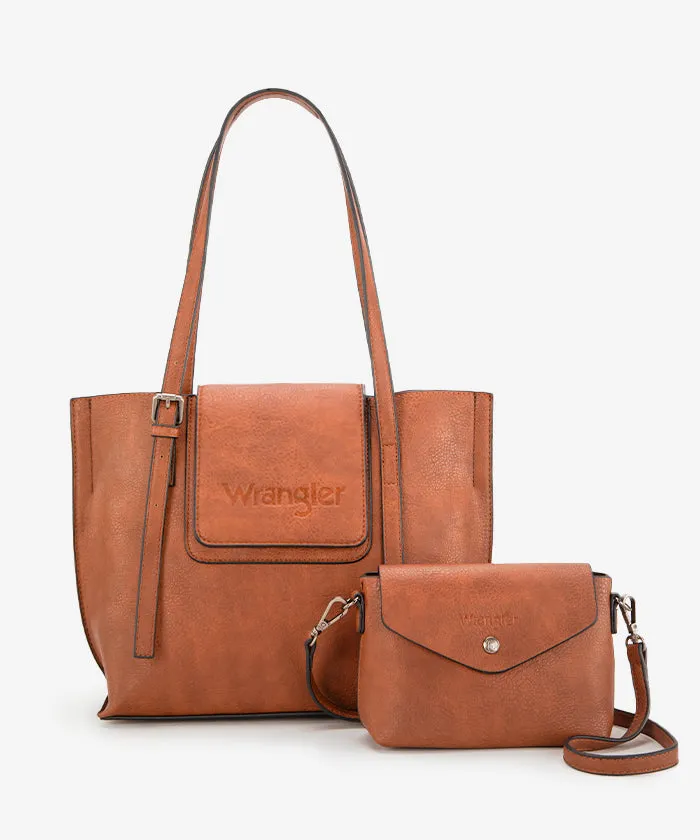 Wrangler Flap Shoulder Bag Set