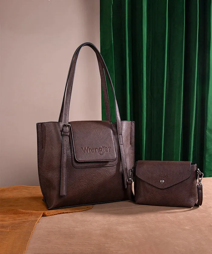 Wrangler Flap Shoulder Bag Set