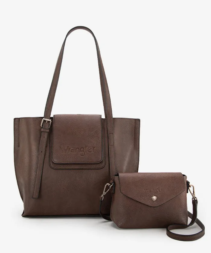 Wrangler Flap Shoulder Bag Set