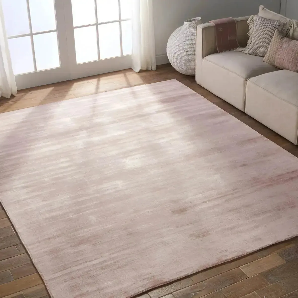 Yasmin YAS15 Pink Rug