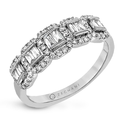 ZR1721 Right Hand Ring in 14k Gold with Diamonds