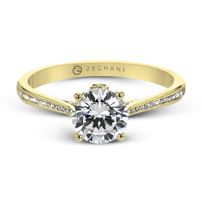 ZR23CHER Wedding Set in 14k Gold with Diamonds