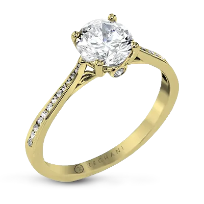 ZR23CHER Wedding Set in 14k Gold with Diamonds